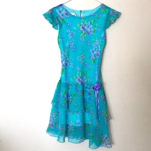 Girls floral dress